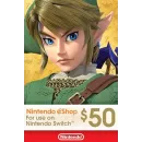 Nintendo eShop Code 50 USD